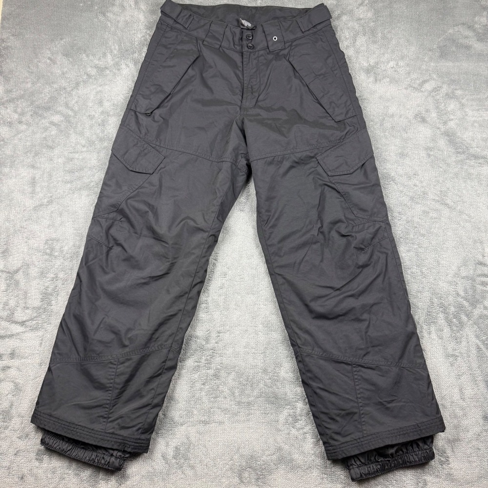 Polar Edge Mens Snow Pants Black Insulated Cargo Winter Ski Snowboard Small